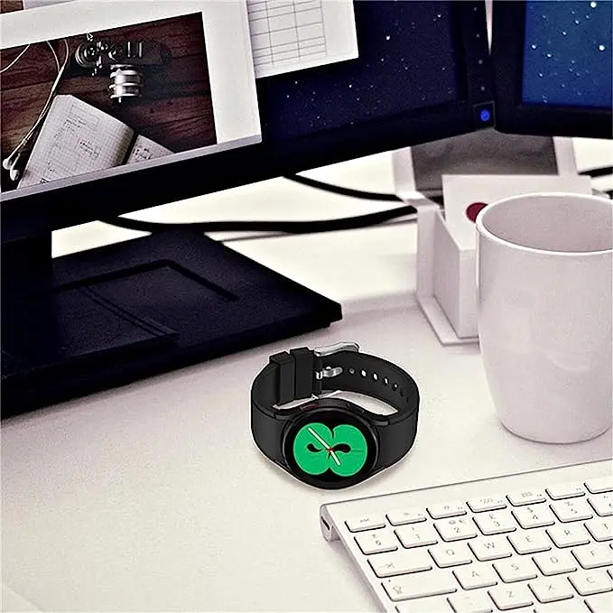 Ремінець силіконовий для смарт-годинника BeWatch Four Samsung Galaxy Watch 4/5/Pro Чорний (0133301) - фото 5