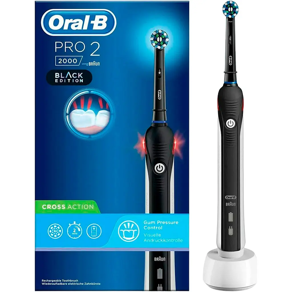 Електрична зубна щітка Oral-B D501 Pro 2 2000 Black [89547] - фото 2