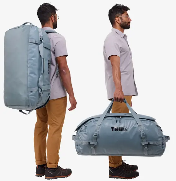 Дорожня сумка Chasm Duffel 90L TDSD-304 Pond Gray Thule sum0027952 - фото 3