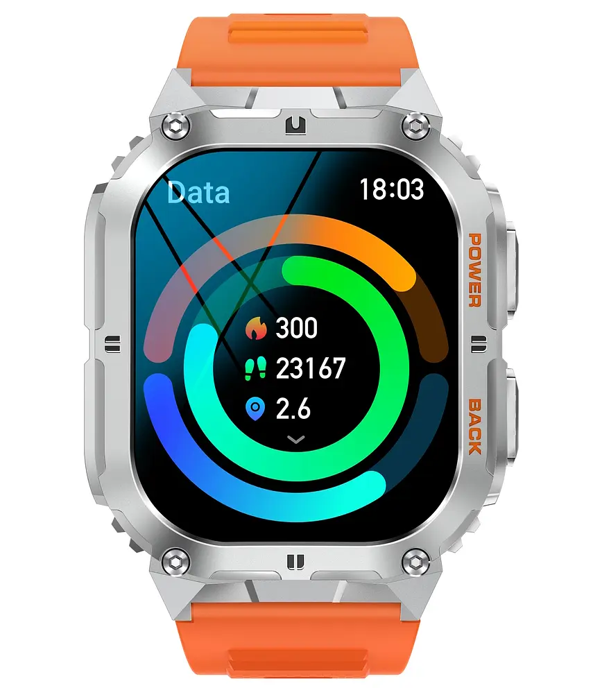 Часы Smart Respect X Orange c компасом - фото 6