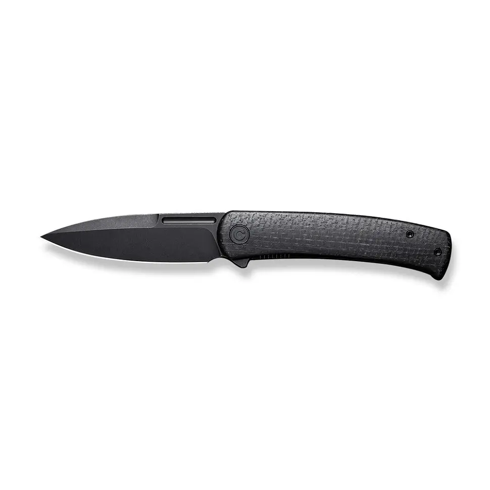 Ніж складаний туристичний Civivi Caetus Flipper, (8.8 см) Damascus/карбоновий Fiber - фото 8
