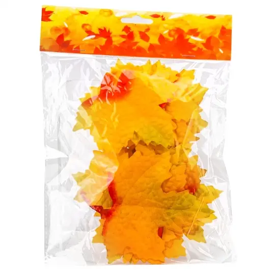 Штучне листя Elisey Золота осінь 10 см (9130-001) помаранчевий       - фото 3