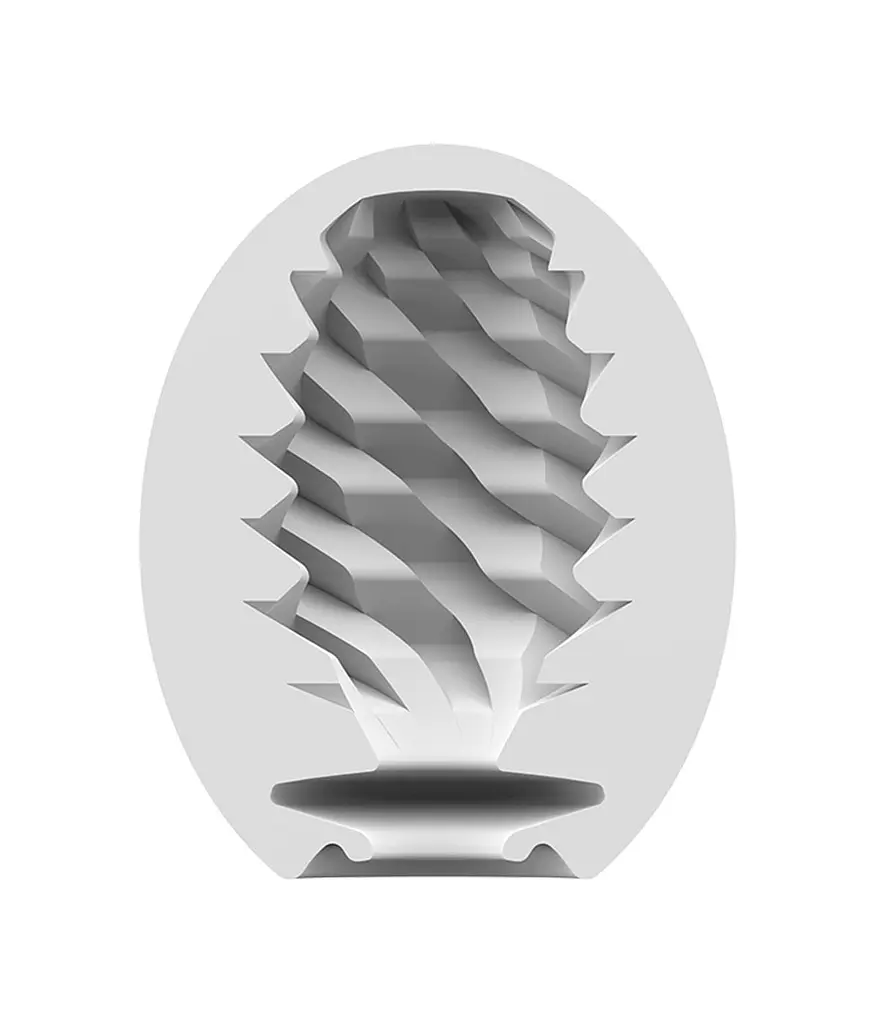 Мастурбатор яйце Satisfyer Single Egg Fierce білий - фото 2