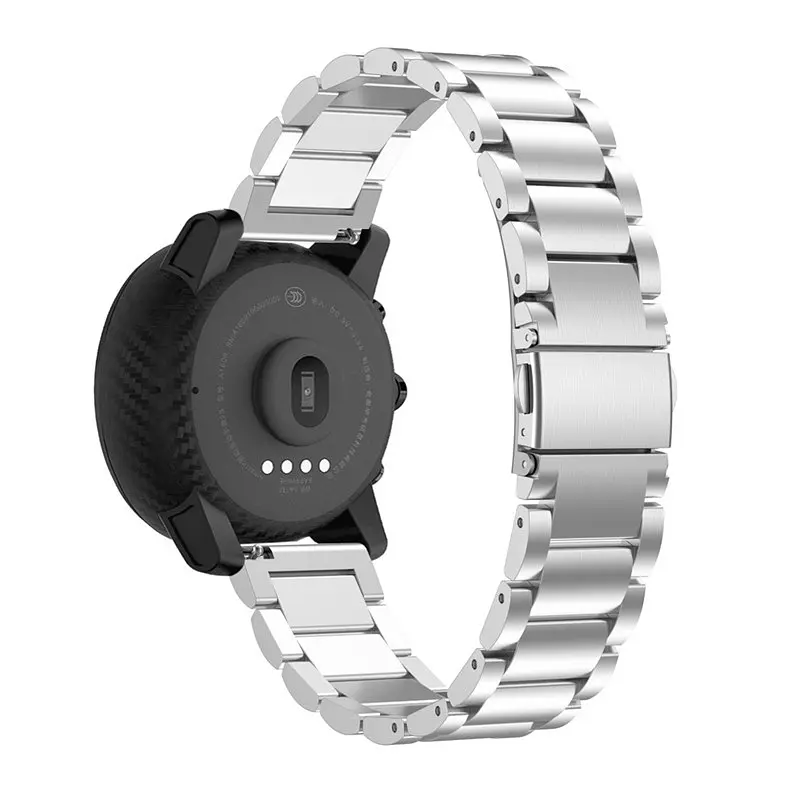 Металлический ремешок Primo для часов Xiaomi Huami Amazfit SportWatch 2/Amazfit Stratos Silver - фото 2