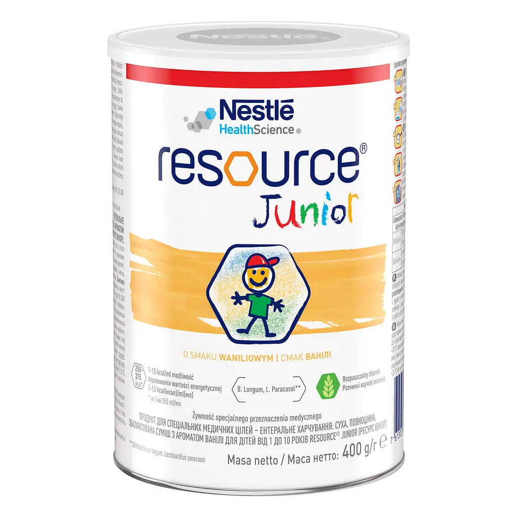 Суха молочна суміш Nestle Resource Junior 1.2 кг (3 шт. х 400 г) - фото 2