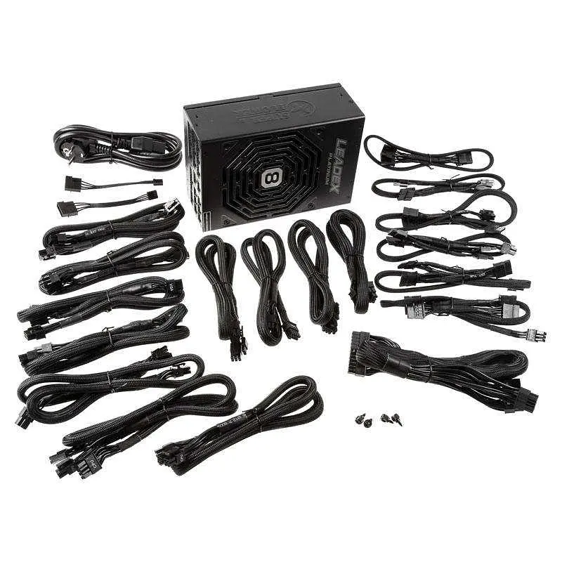 Блок питания Super Flower Leadex 80 Plus Platinum 8Pack Edition - 2000W (SF-2000F14HP-BK) - фото 7