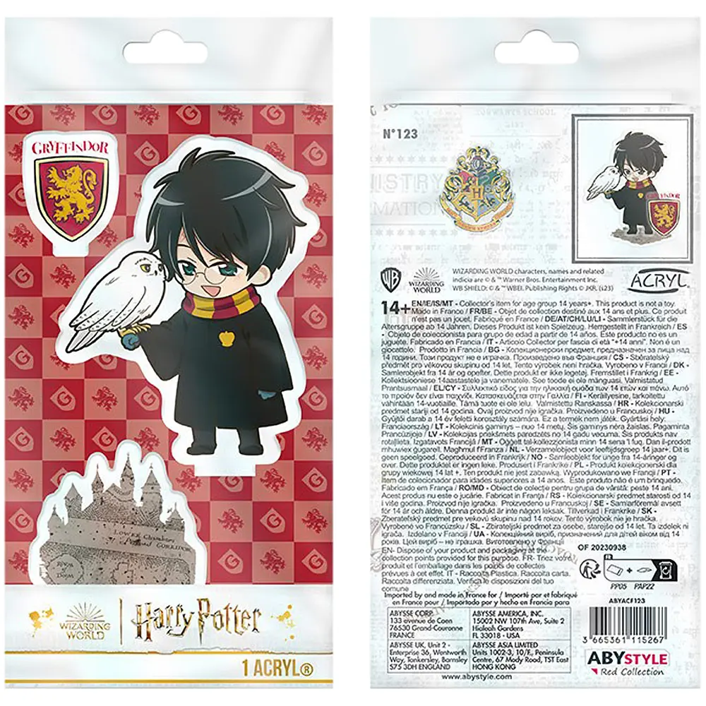 Акрилова фігурка Harry Potter Harry and Hedwig (Гаррі Поттер) - фото 2