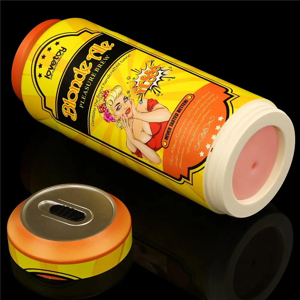 Мастурбатор Lovetoy Pleasure Brew Blonde Ale тілесний - фото 3