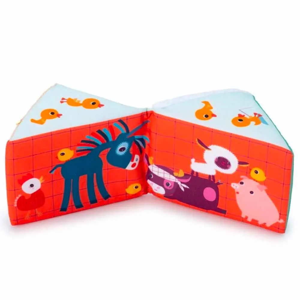 Набір із 5 м'яких кубиків Lilliputiens Ферма (83455) - фото 7