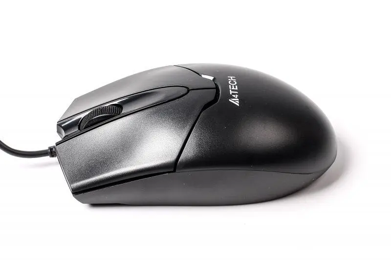 Миша A4Tech OP-550NU USB black - фото 2