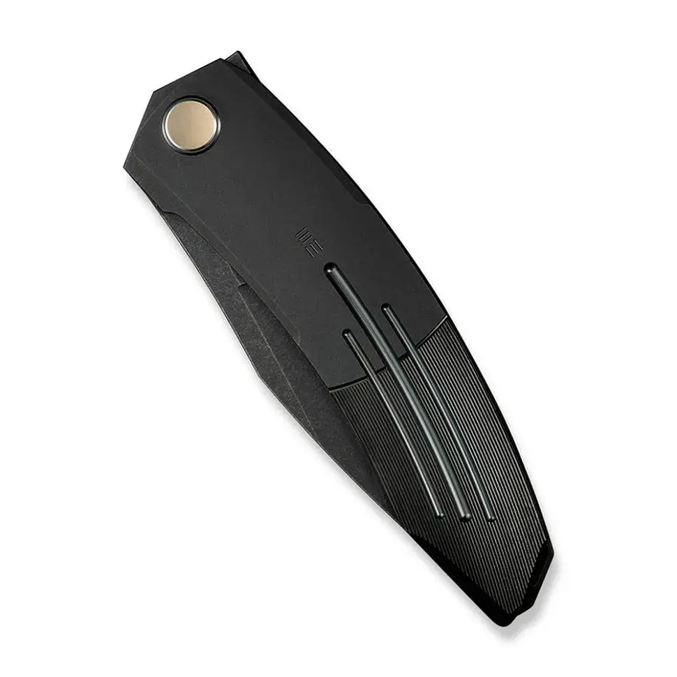 Ніж Weknife Sine Wave, Black Titanium, Darkwash (WE23069B-1) - фото 5