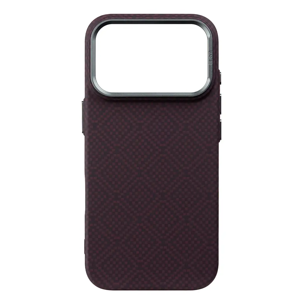Чехол ArmorStandart LikeCarbon2 MagCase для Apple iPhone 18 Pro/17 Pro Checker Dark Cherry