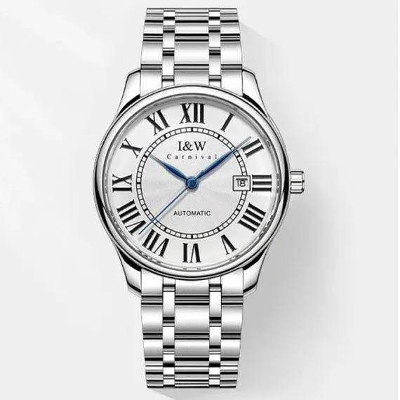 Годинник чоловічий наручний Carnival Vintage New (Сріблясті) - фото 2