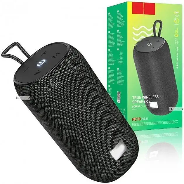 Портативна колонка XPRO HC10 5Вт USB AUX FM Bluetooth чорна (ЦУ-00034625) - фото 4