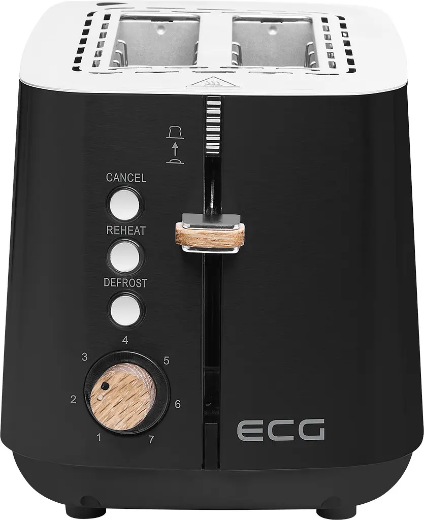 Тостер ECG ST 2768 Timber Black - фото 5