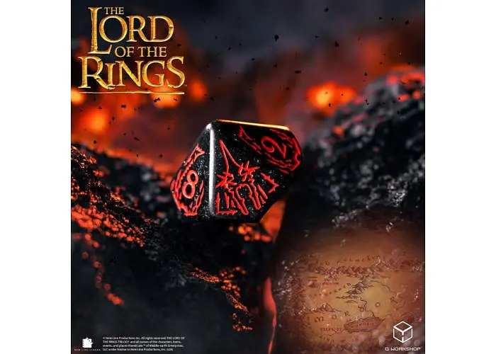 Набір кубиків The Lord of the Rings: Mordor Dice Set (7 шт.) (LOTR/190166/MOR/A) - фото 4