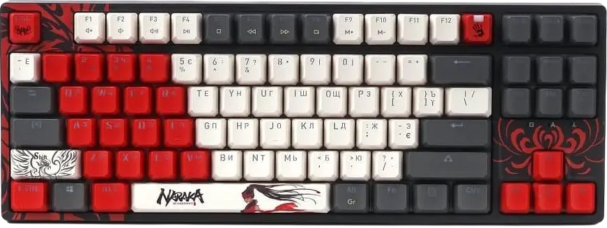 Клавіатура A4Tech Bloody S87 Naraka Black - фото 4