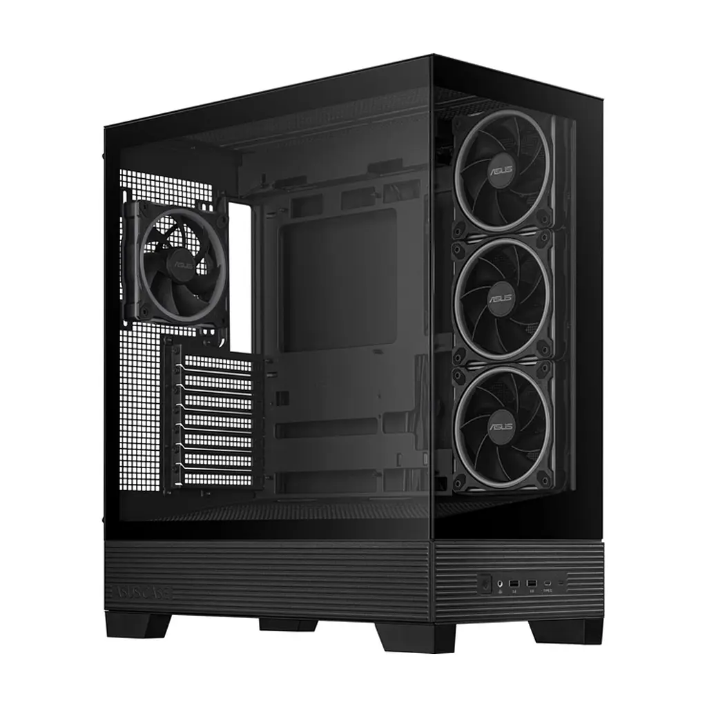 Корпус для ПК ASUS A31 Plus Tempered Glass Black (90DC00R0-B19000) - фото 5
