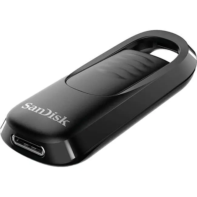 Flash SanDisk USB 3.2 Gen1 Ultra Slider Type-C 64Gb (300 Mb/s) - фото 3