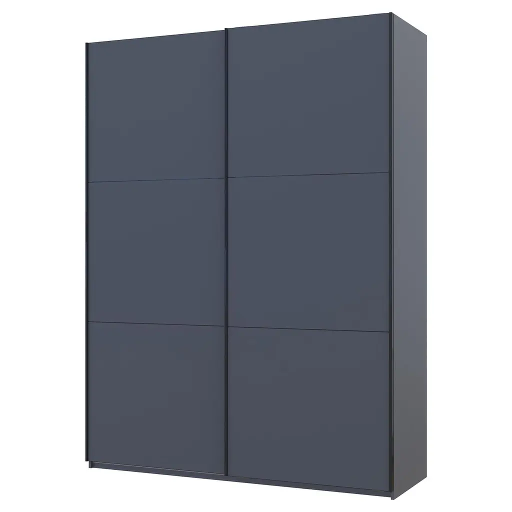 Шафа-купе Doros G-Caiser Графіт Графіт 2 ДСП / 3 частини 180х60х240 (42005089) - фото 4