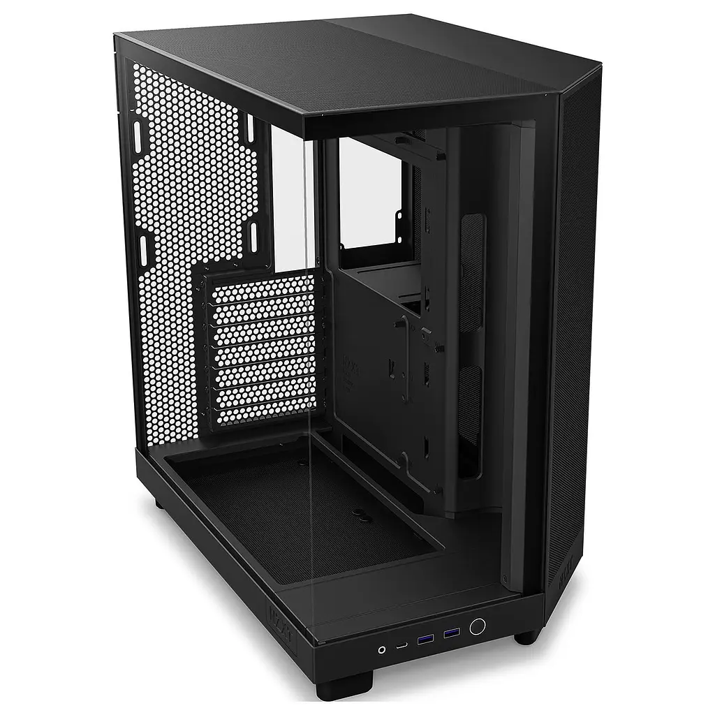Корпус NZXT H6 Flow All Black (CC-H61FB-01) - фото 7