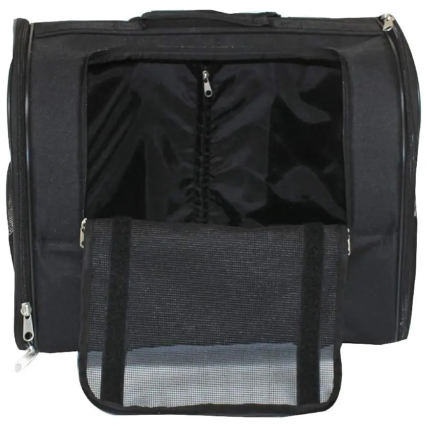 Сумка-візок для тварин Croci Trolley Jolie на коліщатках 44x28x33 см чорна (C2078464) - фото 3