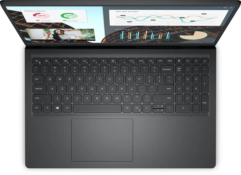 Ноутбук Dell Vostro 3530 15.6' FHD AG, Intel i7-1355U, 16GB, F512GB, UMA, Lin, чорний (N0097PVNB3530UA_UBU) - фото 4