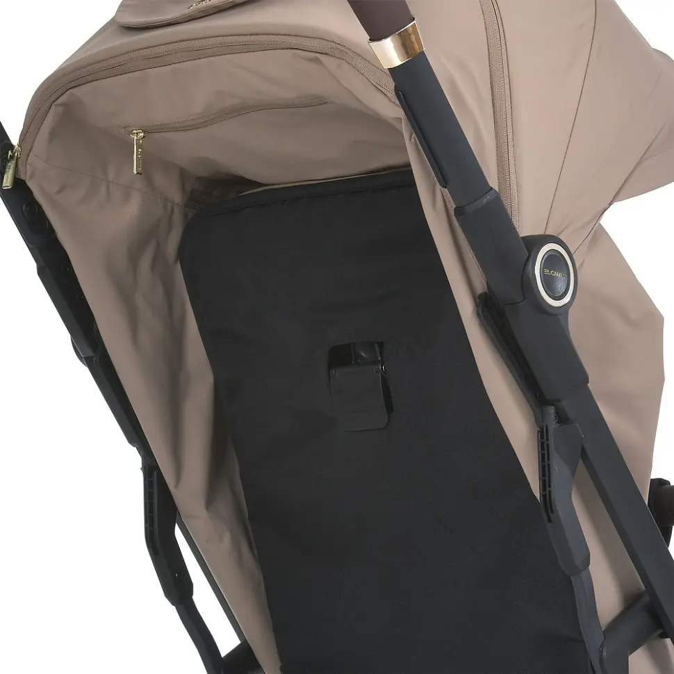 Детская прогулочная коляска El Camino ME 1127-G Beige - фото 3