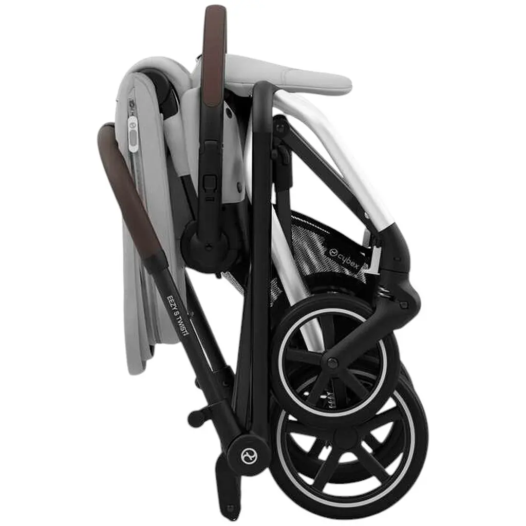 Коляска Cybex Eezy S Twist+ 2 SLV Fog Grey серая (524000095) - фото 7