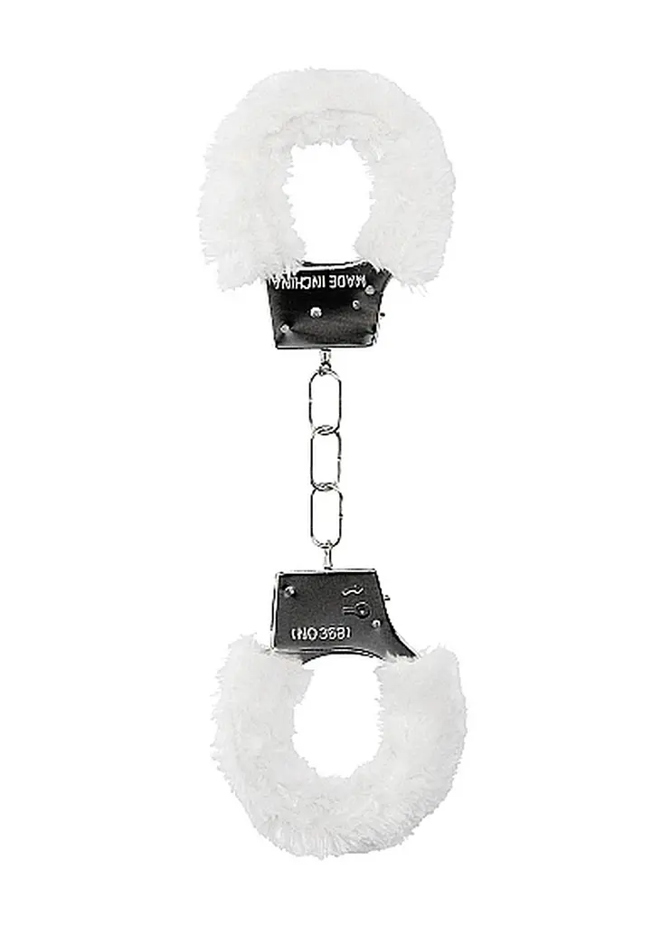 Наручники - Ouch! Beginner's Handcuffs Furry White - фото 2