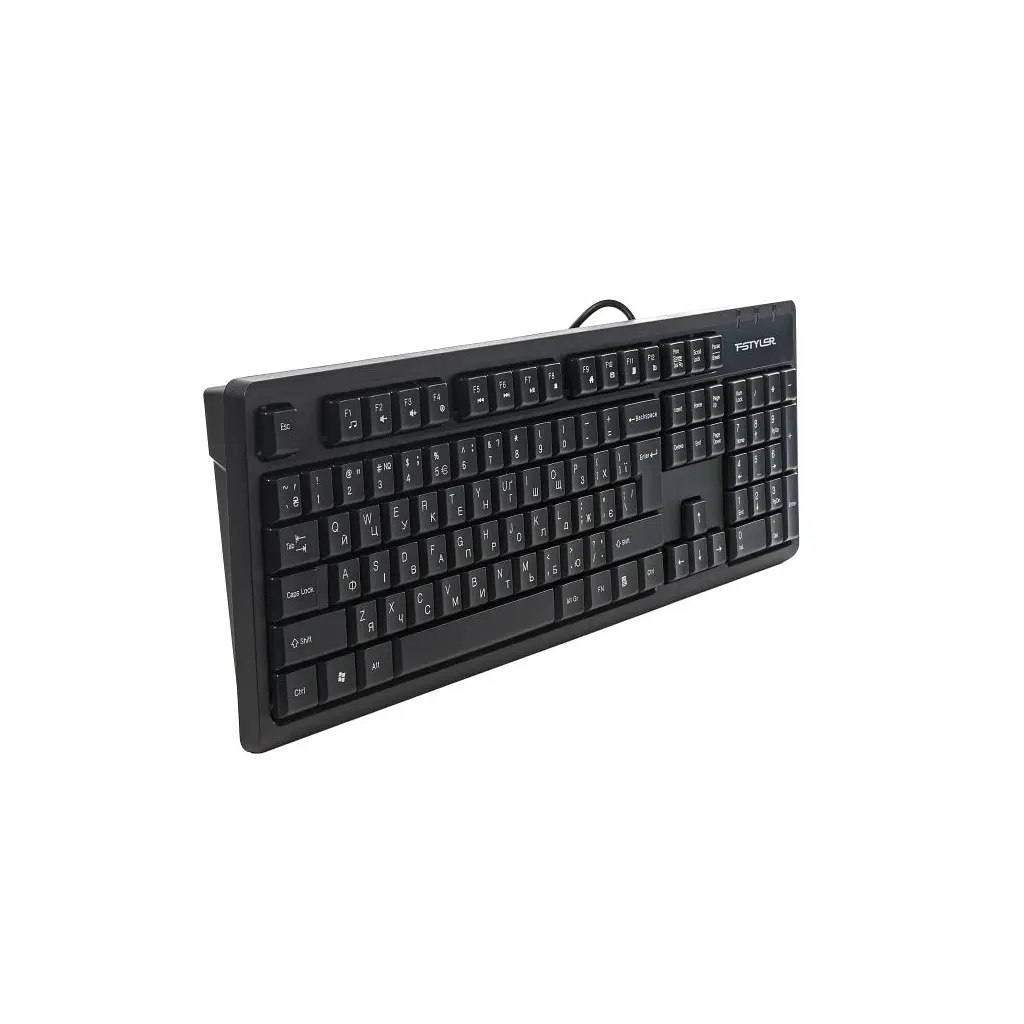 Клавиатура A4Tech FK12 USB UA Black (4711421003148) - фото 2