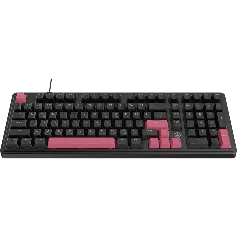 Клавіатура USB Ajazz AK980 Red Switch USB UA Black (AK980-R-BR) UA