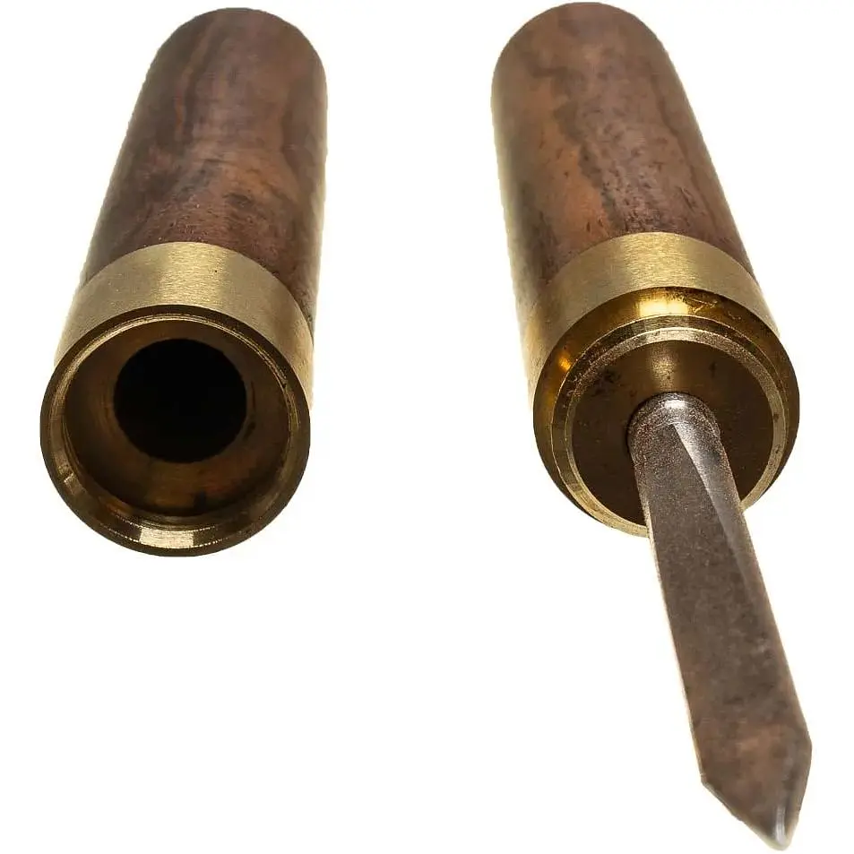 Шило для пуеру Newtea Чорне дерево 15.8 см - фото 4