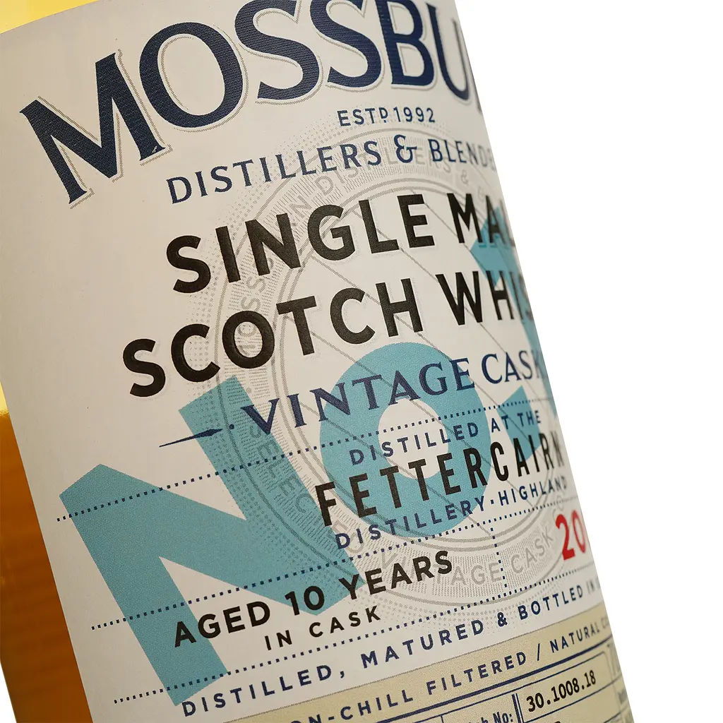 Віскі Mossburn Vintage Casks No18 Fettercairn 10 років, 46%, 0,7 л - фото 4