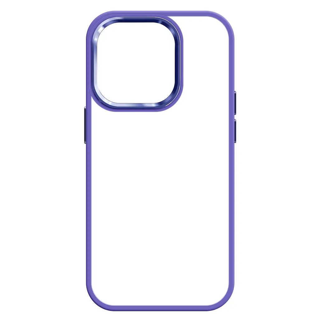 Чехол для Apple iPhone 14 Pro, UNIT2, фиолетовый, ударопрочный, прозрачный противоударный чехол-накладка из TPU и поликарбоната (PC), с защитными бортиками, защита всего корпуса от ударов и царапин, ArmorStandart (ARM69949) - фото 2