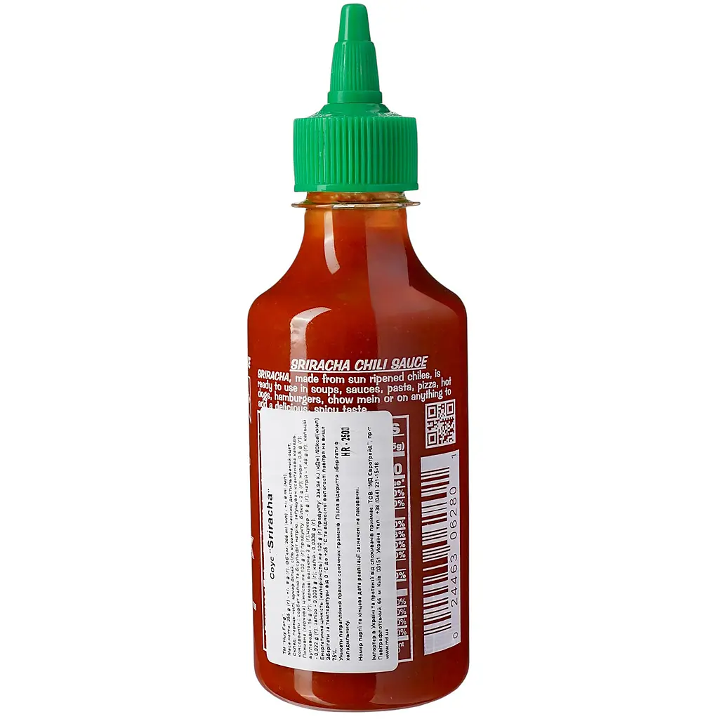 Соус Huy Fong Sriracha chili Sause, 255 г (786152) - фото 3