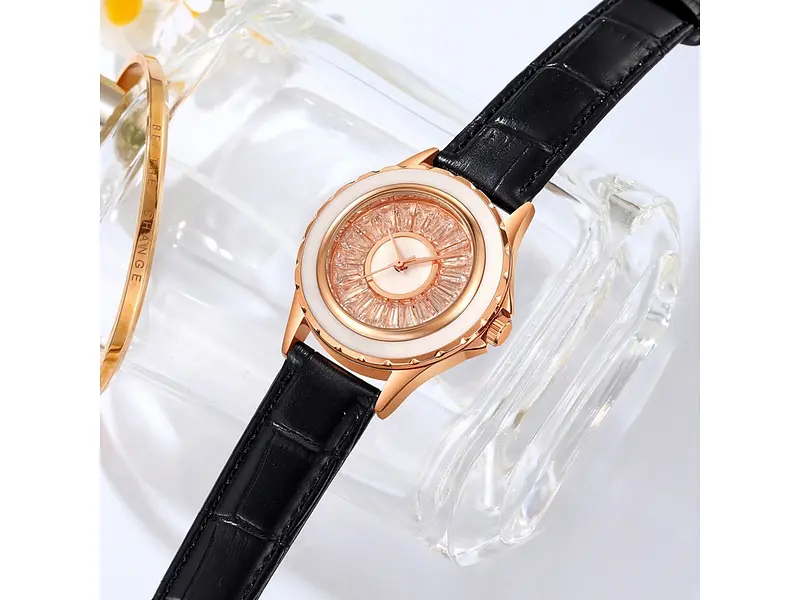 Жіночий наручний годинник 2172RGBK Rose Gold-Black Skmei acs0030201 - фото 6