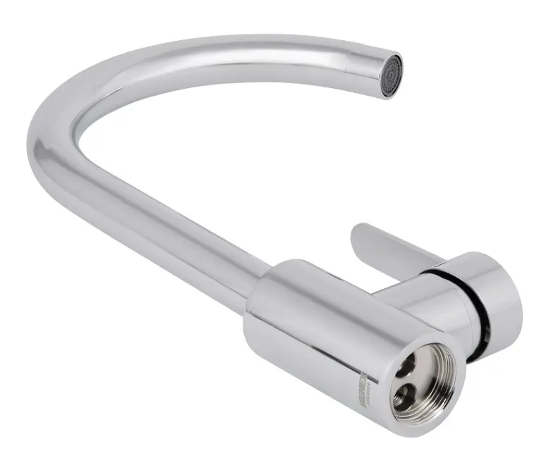 Змішувач для кухні Brinex Pure 015F U-образний Chrome BRIPUR015FCRM - фото 3