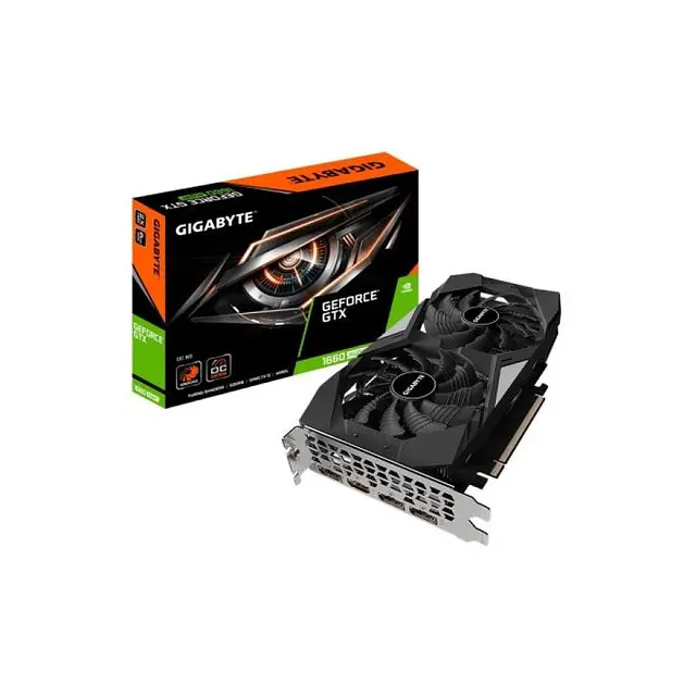 Видеокарта Gigabyte GTX1660SUPER-OC-6G (GV-N166SOC-6GD) - фото 5