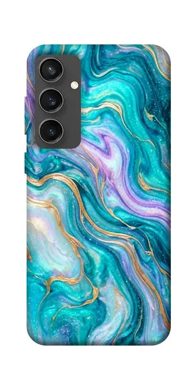 TPU чохол Demsky Mermaid marble для Samsung Galaxy S24 FE