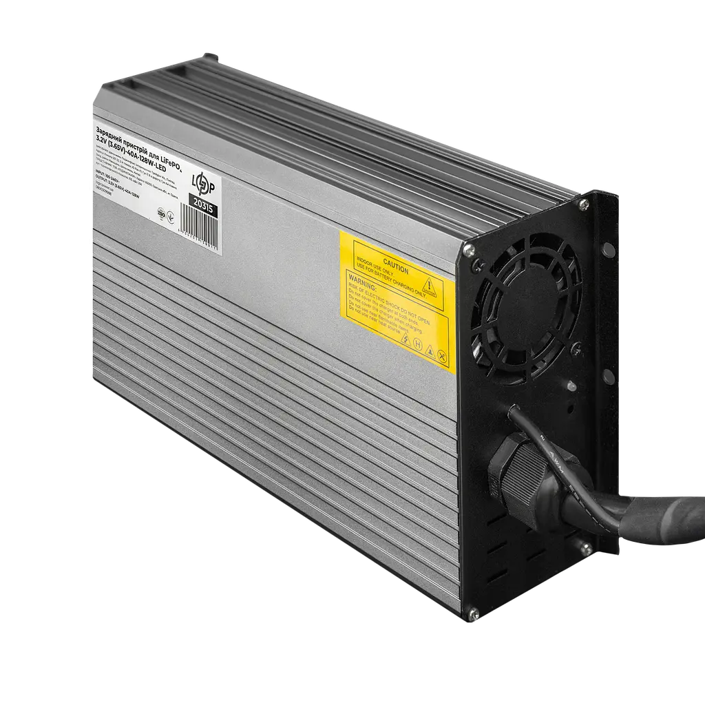 Зарядное устройство для аккумуляторов LiFePO4 3.2V (3.65V)-40A-128W-LED - фото 4