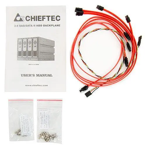 Бекплейн Chieftec SST-3141SAS 3x5.25 -> 4x3.5 HDD Hot-Swap Aluminium - фото 4