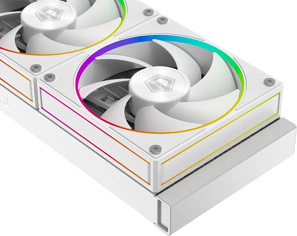 Водяне охолодження ID-Cooling Space LCD SL240 ARGB White - фото 2