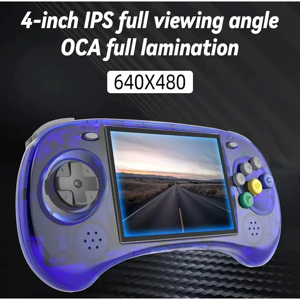 Ретро игровая приставка Anbernic RG ARC-S 64GB Blue Transparent [115727] - фото 5