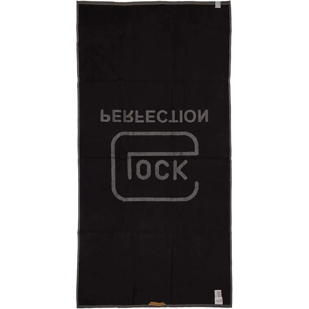 Полотенце Glock Perfection Bath Towel Grey/Black - фото 2