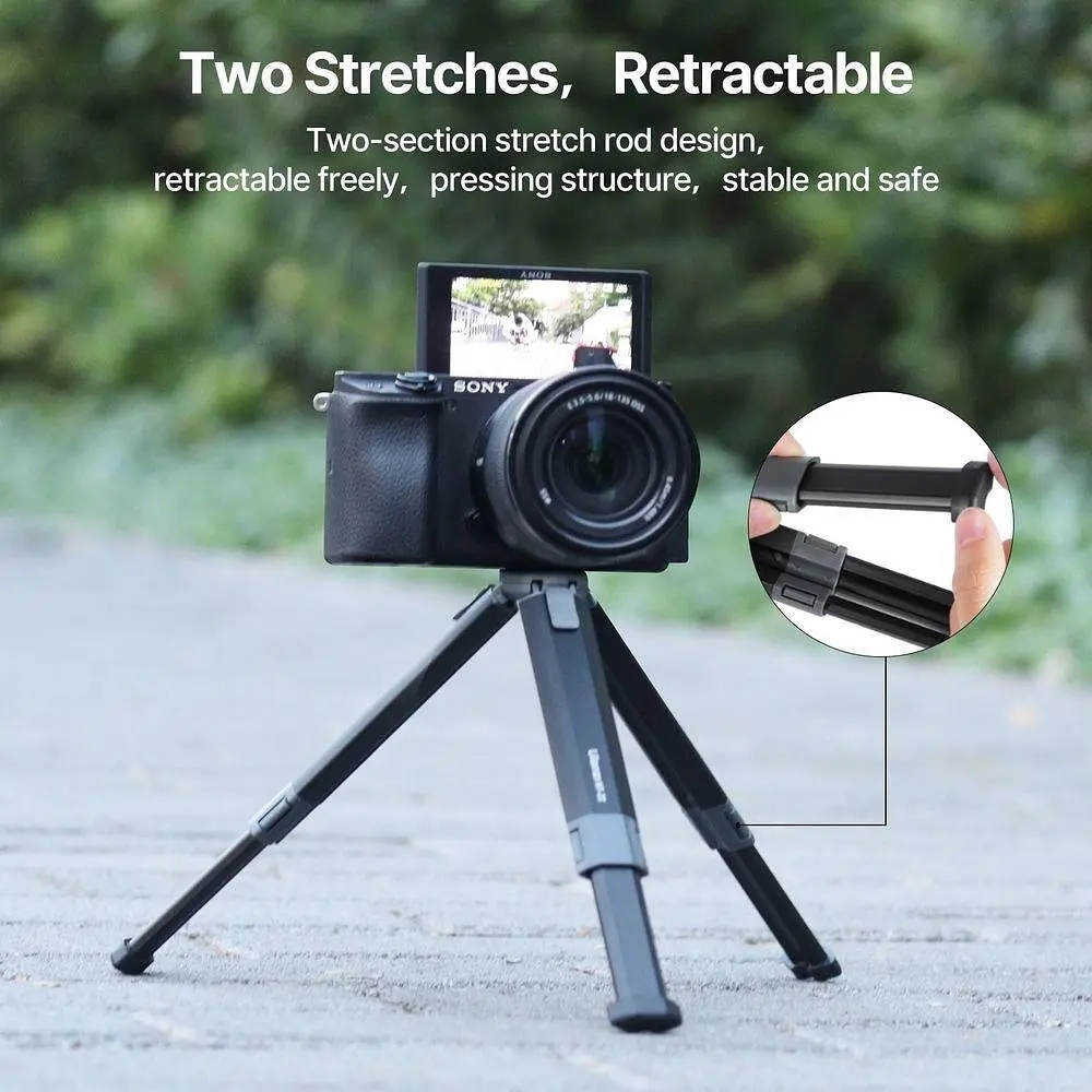 Штатив Ulanzi MT-22 Metal Mini Tripod (MT-22 2315) Чорний - фото 7