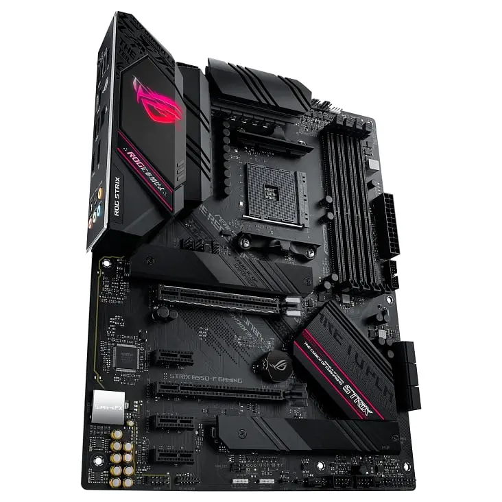 Материнская плата ROG STRIX B550-F GAMING sAM4 B550 4xDDR4 M.2 HDMI DP ATX Asus teh0019043 - фото 5