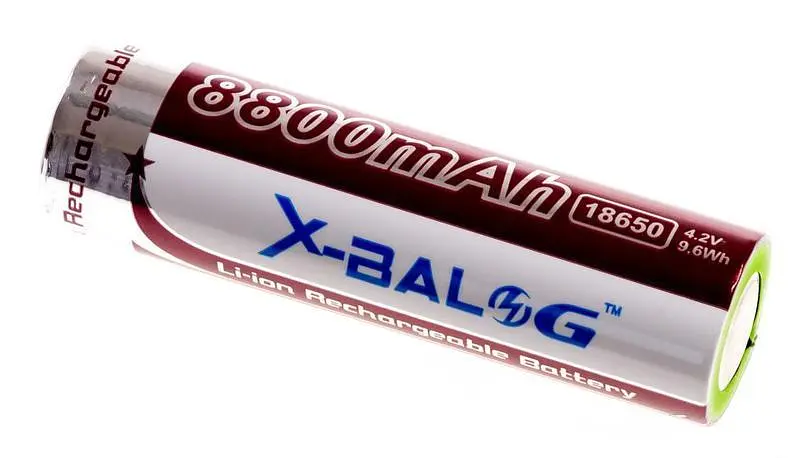 Акумулятор 18650 X-Balog 8800mAh 4.2V Li-ion літієва акумуляторна батарея - фото 4