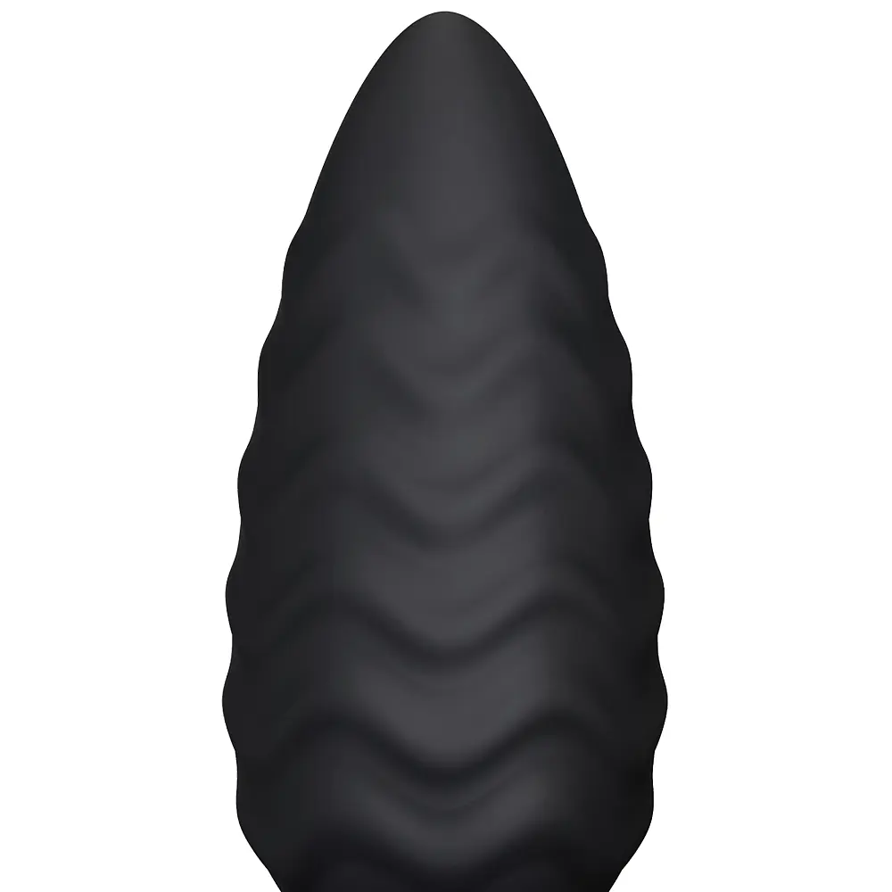 Анальная пробка Dorcel Wavy Plug 10.6 см (черный) - фото 9