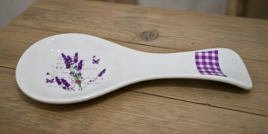 Подставка под ложку керамическая Grazie Лаванда (ZF 1122 LV) - фото 2